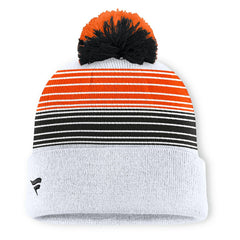 Cincinnati Bengals Ghost Cuffed Knit Hat with Pom White - Fanatics