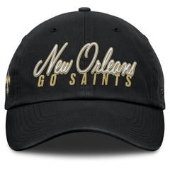 New Orleans Saints Women's Moxie Adjustable Hat Black - Fanatics