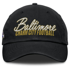 Baltimore Ravens Women's Moxie Adjustable Hat Black - Fanatics