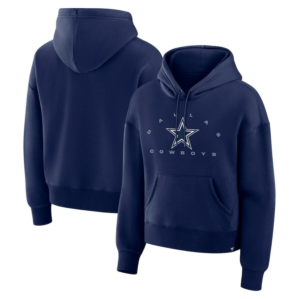 Dallas Cowboys Women's Eligible Receiver Legacy Pullover Hoodie Navy - Fanatics