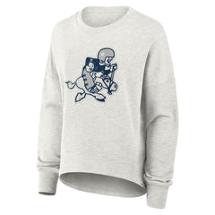 Dallas Cowboys Women's Oversized Hometown Pullover Sweatshirt Heather Gray - Fanatics
