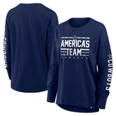 Dallas Cowboys Women's Hometown Legacy Long Sleeve T-Shirt Navy - Fanatics