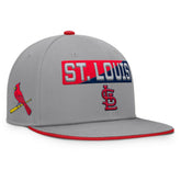 St. Louis Cardinals Fanatics Punchout Snapback Hat Lifestyle