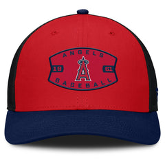 Los Angeles Angels Fanatics Cutoff Adjustable Trucker Hat Lifestyle