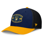 Milwaukee Brewers Fanatics Cutoff Adjustable Trucker Hat for sale
