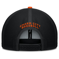 Baltimore Orioles Fanatics Cutoff Adjustable Trucker Hat Sale