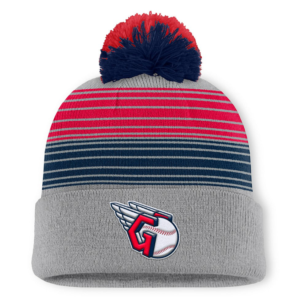 Cleveland Guardians Fanatics Balk Cuffed Knit Hat with Pom Online