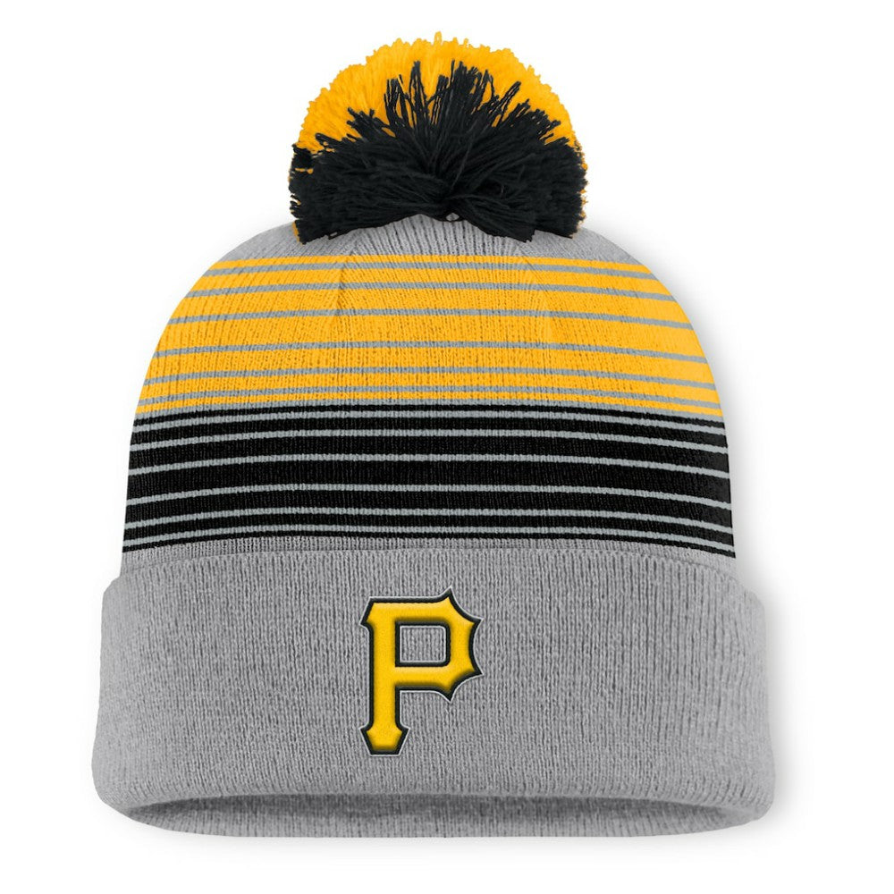 Pittsburgh Pirates Fanatics Balk Cuffed Knit Hat with Pom for sale