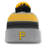 Pittsburgh Pirates Fanatics Balk Cuffed Knit Hat with Pom for sale