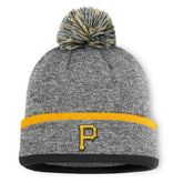 Pittsburgh Pirates Fanatics Backstop Cuffed Knit Hat with Pom Sale