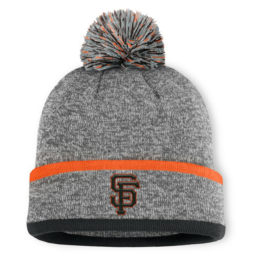 San Francisco Giants Fanatics Backstop Cuffed Knit Hat with Pom Online