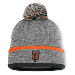 San Francisco Giants Fanatics Backstop Cuffed Knit Hat with Pom Online