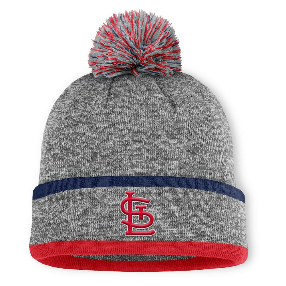 St. Louis Cardinals Fanatics Backstop Cuffed Knit Hat with Pom Lifestyle