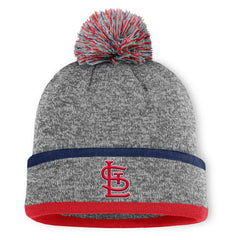 St. Louis Cardinals Fanatics Backstop Cuffed Knit Hat with Pom Lifestyle