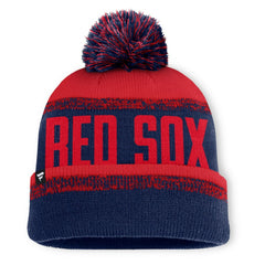 Boston Red Sox Fanatics No-Doubter Cuffed Knit Hat with Pom Near Me