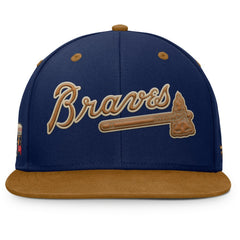Atlanta Braves Fanatics Splinter Fitted Hat for sale