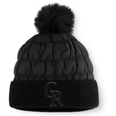 Colorado Rockies Fanatics Nightcap Cuffed Knit Hat with Pom On Sale