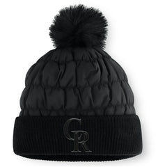 Colorado Rockies Fanatics Nightcap Cuffed Knit Hat with Pom On Sale