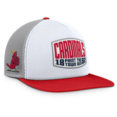 St. Louis Cardinals Fanatics Cranked Foam Front Patch Trucker Adjustable Hat Online