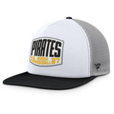 Pittsburgh Pirates Fanatics Cranked Foam Front Patch Trucker Adjustable Hat for sale
