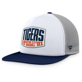 Detroit Tigers Fanatics Cranked Foam Front Patch Trucker Adjustable Hat for sale
