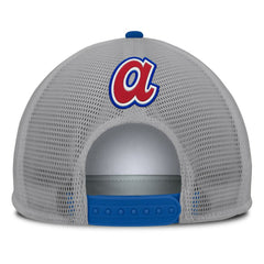 Atlanta Braves Fanatics Cranked Foam Front Patch Trucker Adjustable Hat for sale