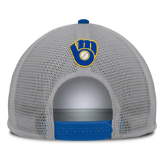 Milwaukee Brewers Fanatics Cranked Foam Front Patch Trucker Adjustable Hat for sale