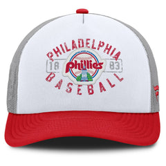 Philadelphia Phillies Fanatics Designated A-Frame Foam Front Trucker Adjustable Hat for sale