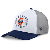 Houston Astros Fanatics Designated A-Frame Foam Front Trucker Adjustable Hat Lifestyle