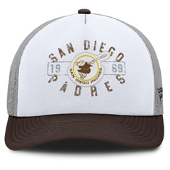 San Diego Padres Fanatics Designated A-Frame Foam Front Trucker Adjustable Hat Sale