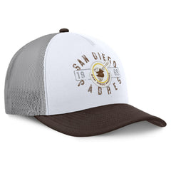 San Diego Padres Fanatics Designated A-Frame Foam Front Trucker Adjustable Hat Sale