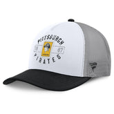 Pittsburgh Pirates Fanatics Designated A-Frame Foam Front Trucker Adjustable Hat for sale
