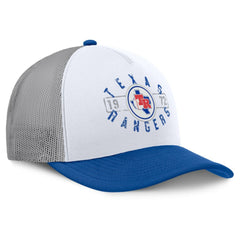 Texas Rangers Fanatics Designated A-Frame Foam Front Trucker Adjustable Hat Clearance
