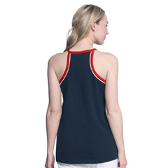 Atlanta Braves G-III 4Her by Carl Banks Women's Curveball Racerback Tank Top Clearance