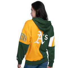 Athletics Starter Women's Curve Ball Full Zip Hoodie Sweatshirt Near Me