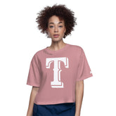 Texas Rangers Starter Women's Play the Ball Boxy Cropped T-Shirt discount