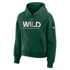 Minnesota Wild - Fanatics Women's Authentic Pro Primary Pullover Hoodie Green