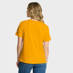 Boston Bruins Fanatics Women's Authentic Pro Primary T-Shirt Gold