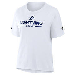 Tampa Bay Lightning - Fanatics Women's Authentic Pro Primary T-Shirt White