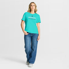 Seattle Kraken Fanatics Women's Authentic Pro Primary T-Shirt Ice Blue