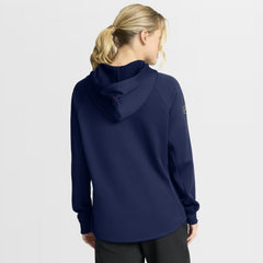New York Rangers Fanatics Women's Authentic Pro Rink Raglan Full-Zip Hoodie Navy