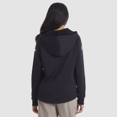 Detroit Red Wings - Fanatics Women's Authentic Pro Rink Raglan Full-Zip Hoodie Black