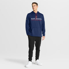 Columbus Blue Jackets - Fanatics Authentic Pro Rink Hoodie Navy