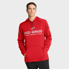 Detroit Red Wings - Fanatics Authentic Pro Rink Hoodie Red