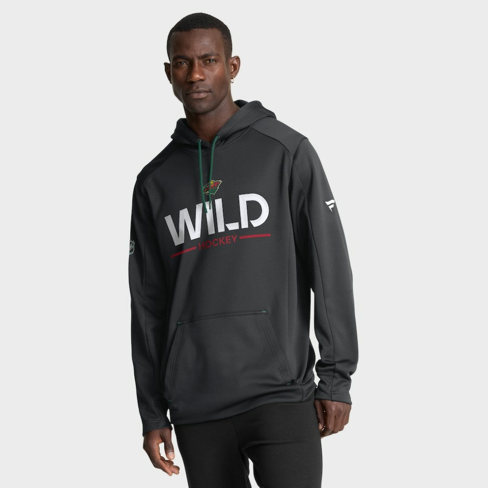 Minnesota Wild - Fanatics Authentic Pro Rink Hoodie Black