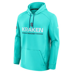 Seattle Kraken Fanatics Authentic Pro Rink Hoodie Light Blue