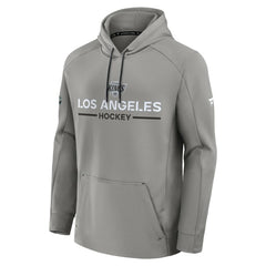 Los Angeles Kings - Fanatics Authentic Pro Rink Hoodie Silver