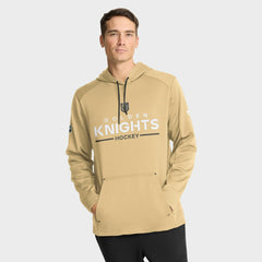 Vegas Golden Knights Fanatics Authentic Pro Rink Hoodie Gold
