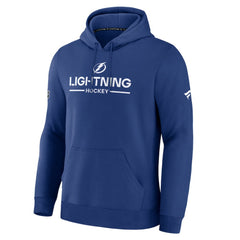 Tampa Bay Lightning - Fanatics Authentic Pro Primary Hoodie Blue