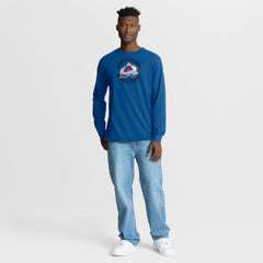 Colorado Avalanche - Fanatics Authentic Pro Property Of Practice Long Sleeve T-Shirt Blue